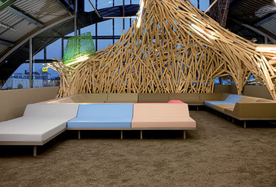 M2 modular seating system Quinze + Milan