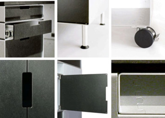 Sideboard, lang 530 [System Möbel T71] Patrick Lindon