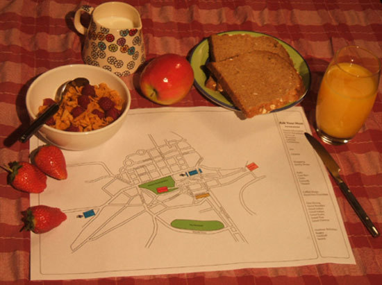 Placemat Pad [prototype] zhdk / Departement Design