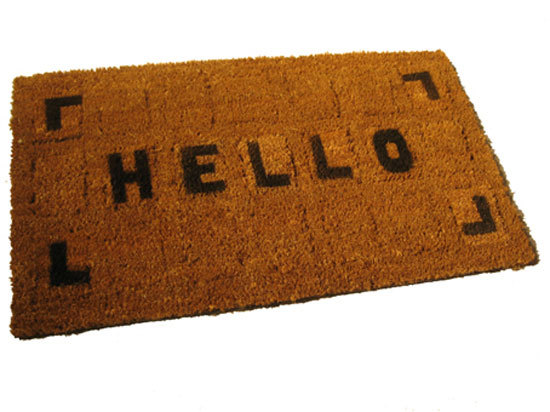 Welcome mat [prototype] zhdk / Departement Design