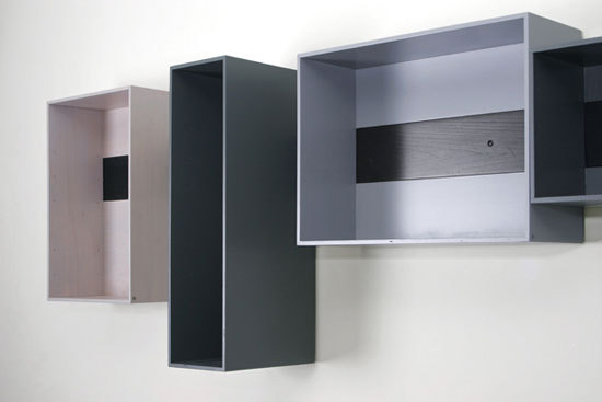 Sliding shelves Lutz Hüning