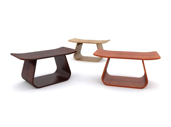 Becca Stool Modern Bamboo