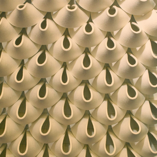 Scallop wall panel ANNE KYYRÖ QUINN