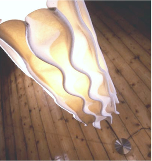 Cable floor lamp ANNE KYYRÖ QUINN