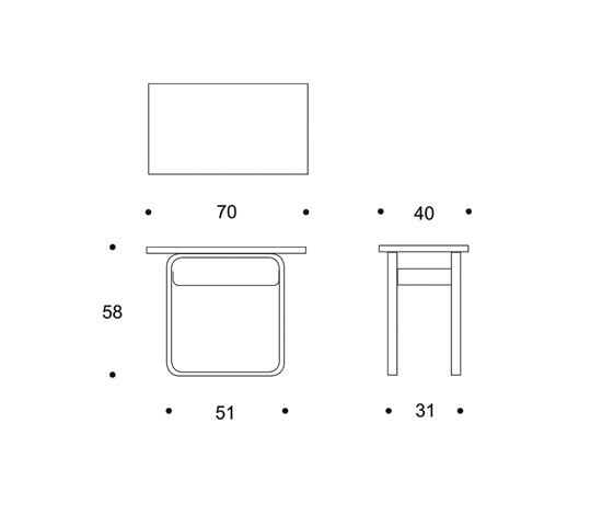 Side table 916 Artek