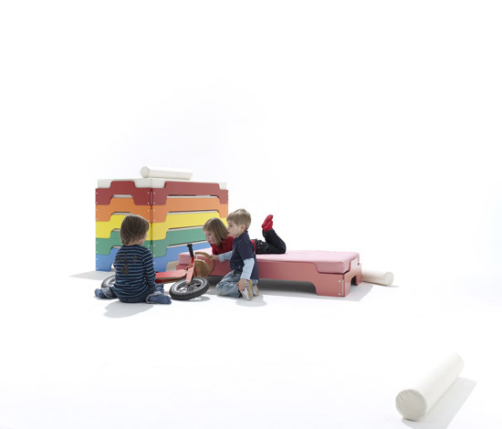 Modular Furniture System for Kids Müller Möbelwerkstätten
