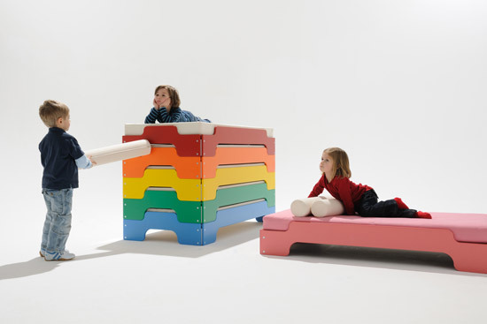 Modular Furniture System for Kids Müller Möbelwerkstätten