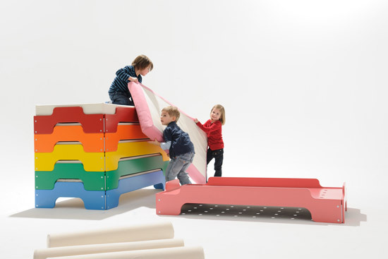 Modular Furniture System for Kids Müller Möbelwerkstätten