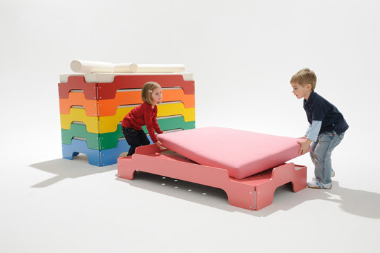 Modular Furniture System for Kids Müller Möbelwerkstätten