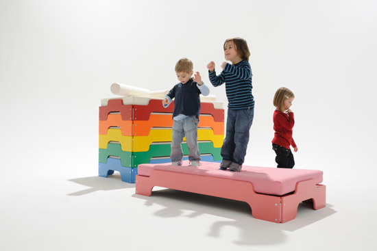 Modular Furniture System for Kids Müller Möbelwerkstätten