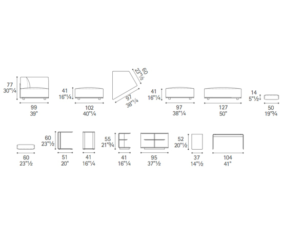 Cassiopea Poltrona Frau