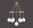 Brioni chandelier | Woka
