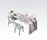 Dining Desk Poggenpohl | 7100 | Draenert