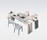 Dining Desk Poggenpohl | 7100 | Draenert