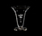 Bell shaped vase with engraved putti | LOBMEYR