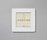 one LED. wall / ceiling luminaire | f-sign