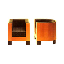 Sawaya & Moroni Cubo and Sfera armchairs