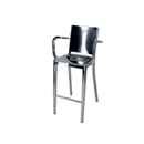 emeco Hudson Counter stool with Arms Bar: Barstools Chairs / Stools / Benches Dining room: Barstools Office Restaurant / Canteen