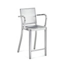 Hudson Counter stool with arms emeco