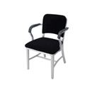 1001 Navy Upholstered Armchair emeco