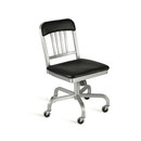 Navy® Semi-upholstered swivel chair emeco