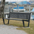 BURRI-Burri 02 Bench with backrest