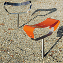 BURRI Evolution to be set in concrete Outdoor chairs