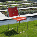 BURRI Stella Chair with sled base Outdoor chairs