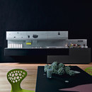 Valcucine Artematica Vitrum Arte I Mucca Bianco e nero Kitchen systems