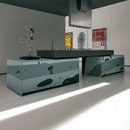 Valcucine Artematica Vitrum Arte I Natura bianco e nero Kitchen systems