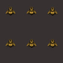 Timorous Beasties NAPOLEON BEE WALLPAPER Wandbeläge / Tapeten