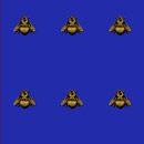 Timorous Beasties NAPOLEON BEE WALLPAPER Wallcoverings / Wallpaper