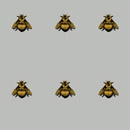 Timorous Beasties NAPOLEON BEE WALLPAPER Wandbeläge / Tapeten