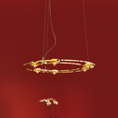 Licht im Raum Ocular 800 pure brass Lampadari a candelabro / a corona Lampade a sospensione