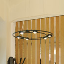 Licht im Raum Ocular 800 dull black Lampadari a candelabro / a corona Lampade a sospensione