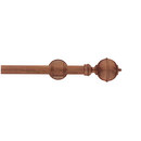 Blome Gloria Esfera walnut Curtain ferrules Curtain fittings Curtains / Blind systems Fittings
