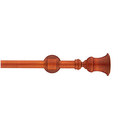 Blome Gloria Trompeta cherry wood Curtain ferrules Curtain fittings Curtains / Blind systems Fittings