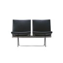 Carl Hansen & Søn CH402 Aéroport / Port naval Attente: Bancs d'attente Attente: Sièges sur poutre Espace lounge / Espace d'attente Mobilier espaces d'attente / d'accueil