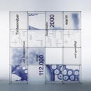 Burkhardt Leitner constructiv CLIC Espositori / porta brochure Sistemi di presentazione Sistemi divisori modulari
