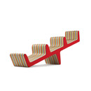 Erik Jørgensen EJ-2800 Seesaw Chairs / Stools / Benches Waiting / Reception furniture