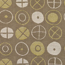 Maharam Circles 001 Khaki Upholstery materials/fabrics