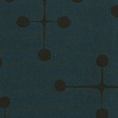 Maharam Dot Pattern 005 Navy Tissus d'ameublement