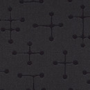Maharam Small Dot Pattern 005 Charcoal Tissus d'ameublement