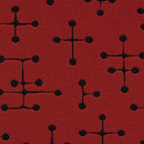 Maharam Small Dot Pattern 007 Red Upholstery materials/fabrics