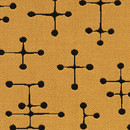 Maharam Small Dot Pattern 008 Yellow Upholstery materials/fabrics