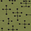 Maharam Small Dot Pattern 009 Green Upholstery materials/fabrics