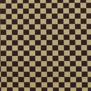 Maharam Checker 007 Siena Dark/Khaki Upholstery materials/fabrics