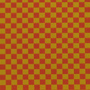 Maharam Checker 003 Red/Gold Tejidos de tapicería