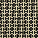 Maharam Double Triangles 001 Black/White Möbelbezüge