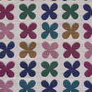 Maharam Quatrefoil 003 Crimson Möbelbezüge